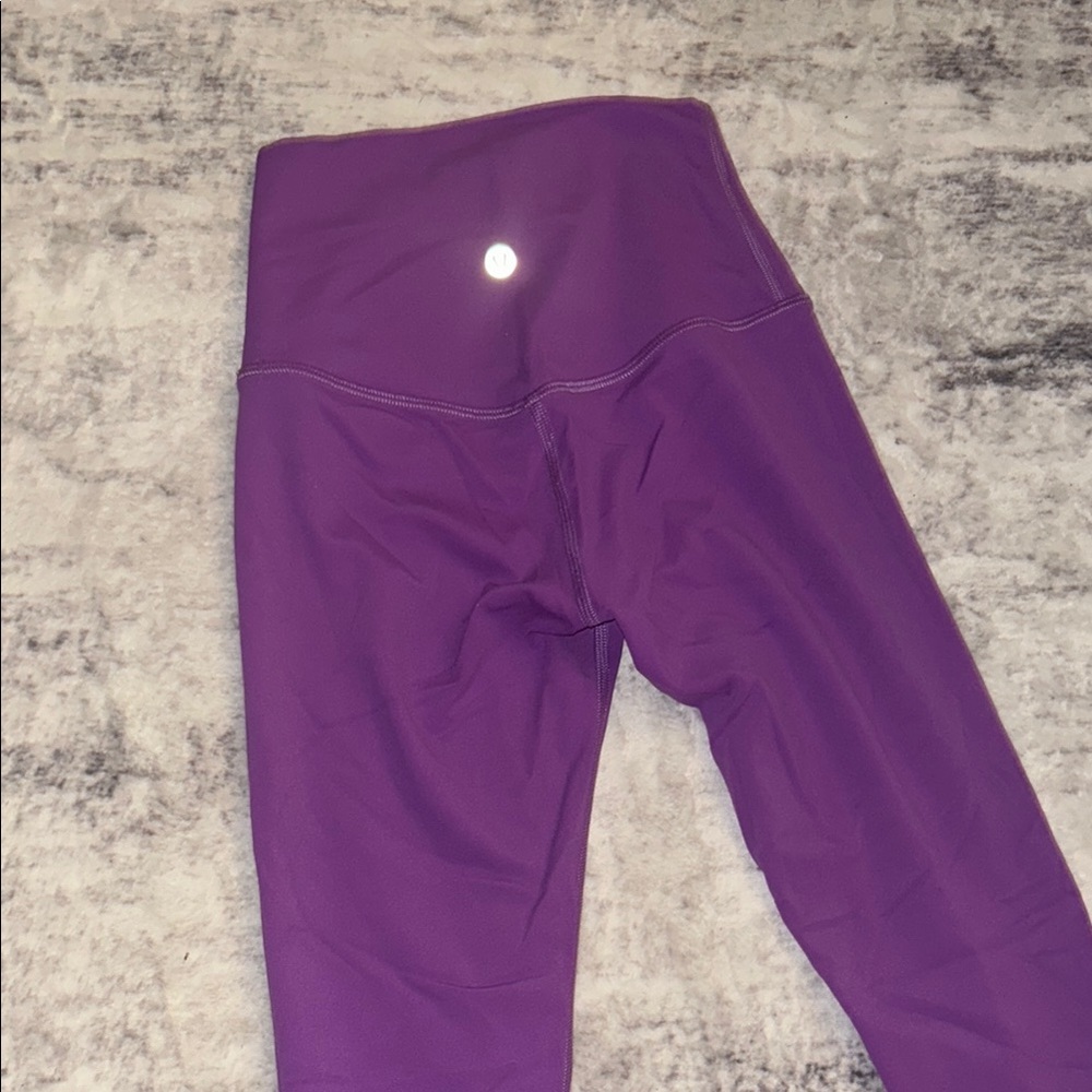 Lululemon Leggings Bundle of 8 in Purple, Gray, and Black - Picture 2 of 9
